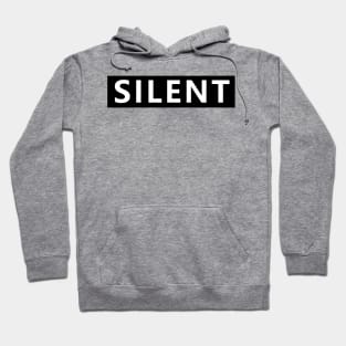 SILENT TEXT Hoodie